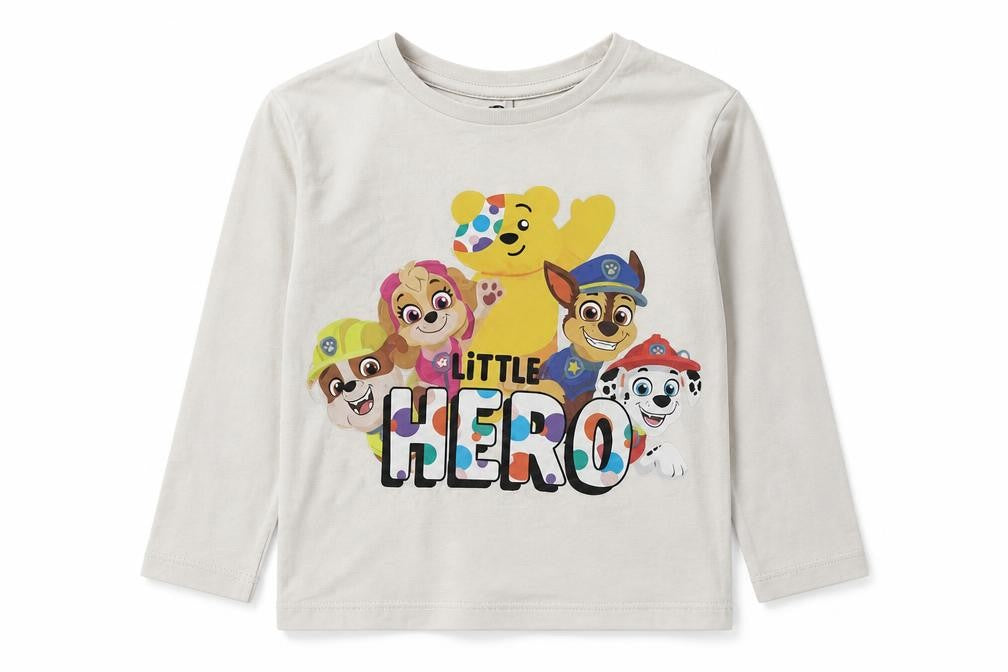 George Boys White PAW Patrol T-Shirt, 2-3 Years