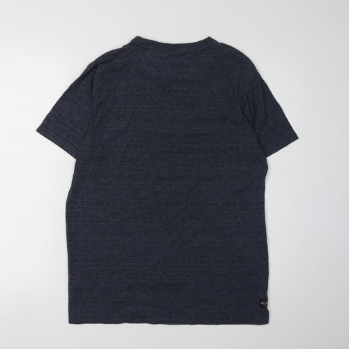SoulCal & Co Men's T-Shirt Blue L California Theme