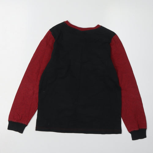 Disney Pixar Boys The Incredibles T-Shirt 9-10 Years Black Red