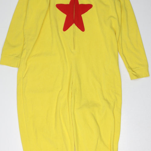 George Yellow Pudsey Hooded Onesie L Unisex Adults