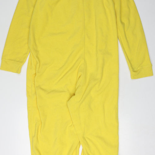 George Yellow Pudsey Hooded Onesie L Unisex Adults