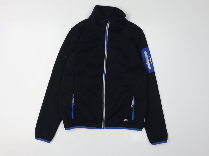 Trespass Boys Eco-Friendly Black & Blue Jacket 11-12 Years
