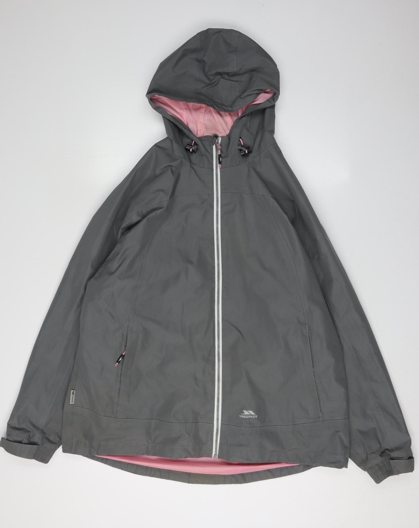 Trespass Women's Grey Parka Jacket 3XL Waterproof