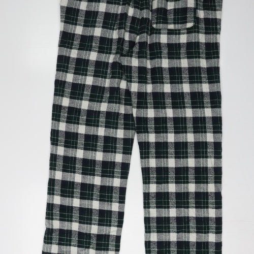 FatFace Men's Green Plaid Pyjama Pants, Medium Size, Flannel