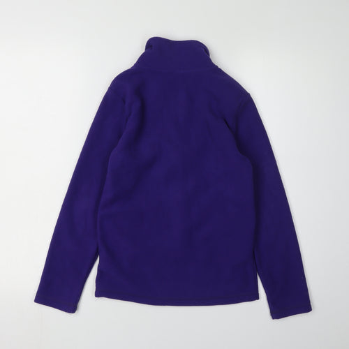 Gelert Girls Purple Fleece Basic Jacket 9-10 Years