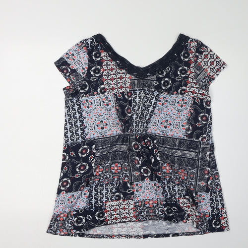 Marks and Spencer Women's Multicolour T-Shirt Size 18