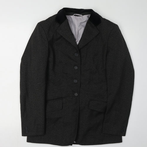 Caldene Women's Black Blazer Size 10, Formal Business Jacket