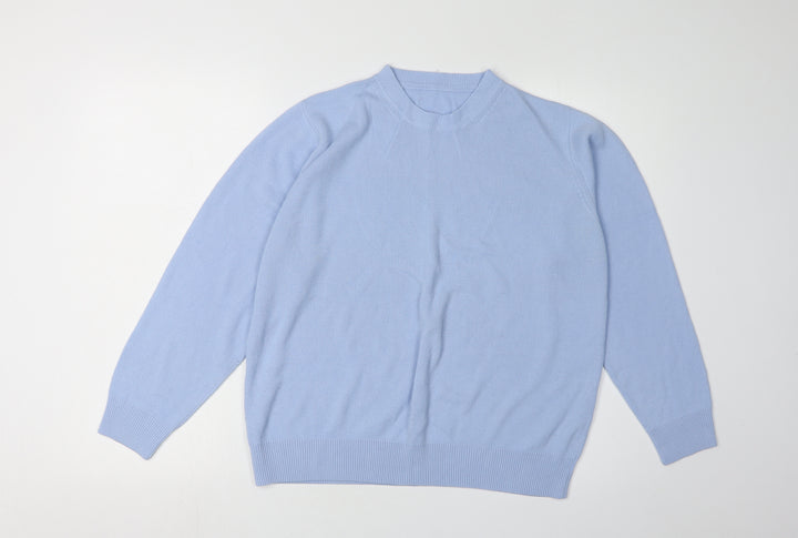 Berkertex Women's Blue Pullover Jumper Size 14-16