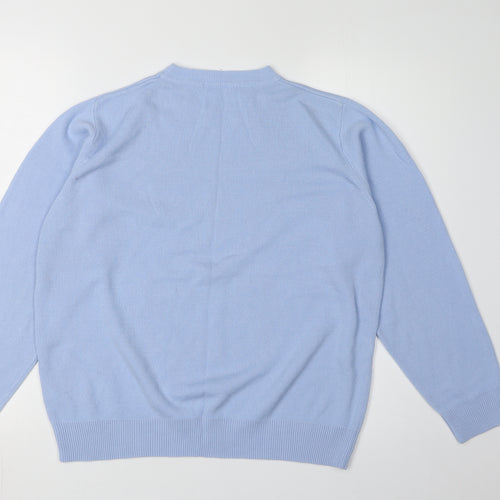 Berkertex Women's Blue Pullover Jumper Size 14-16