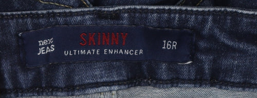 Nex Jeans Women's Blue Skinny Jeans Size 16