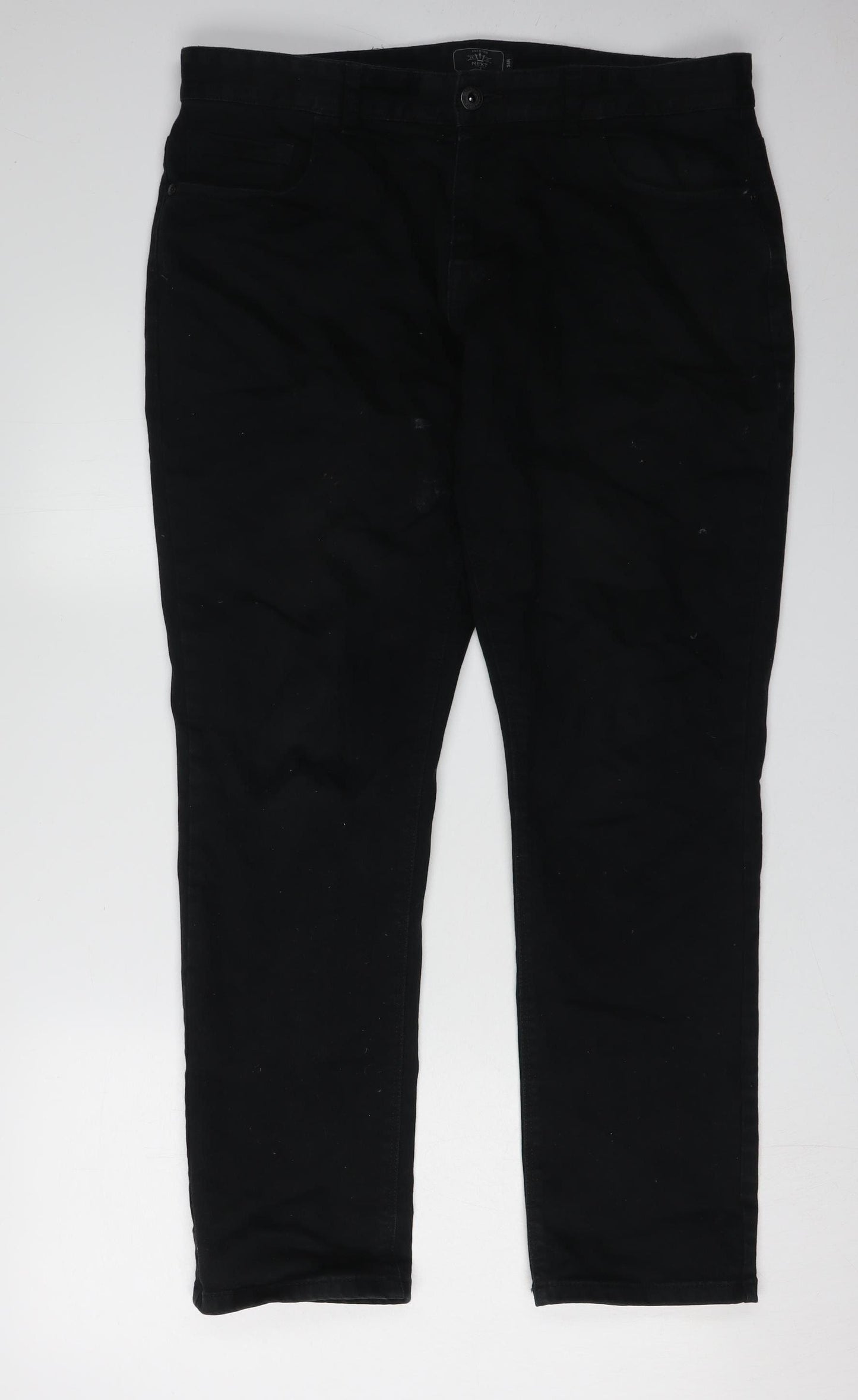 Next Men's Black Straight Jeans 36 Regular Fit