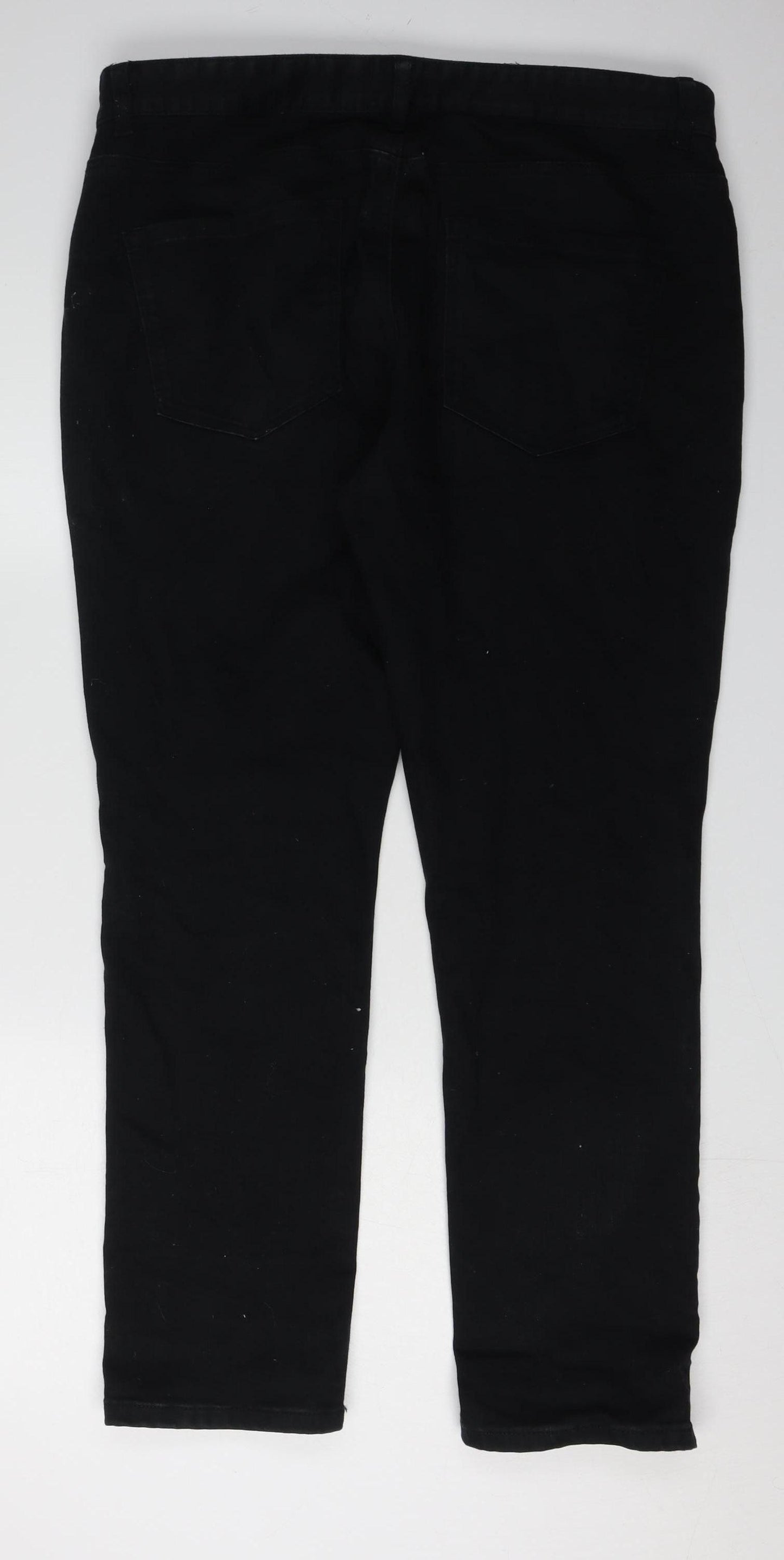 Next Men's Black Straight Jeans 36 Regular Fit