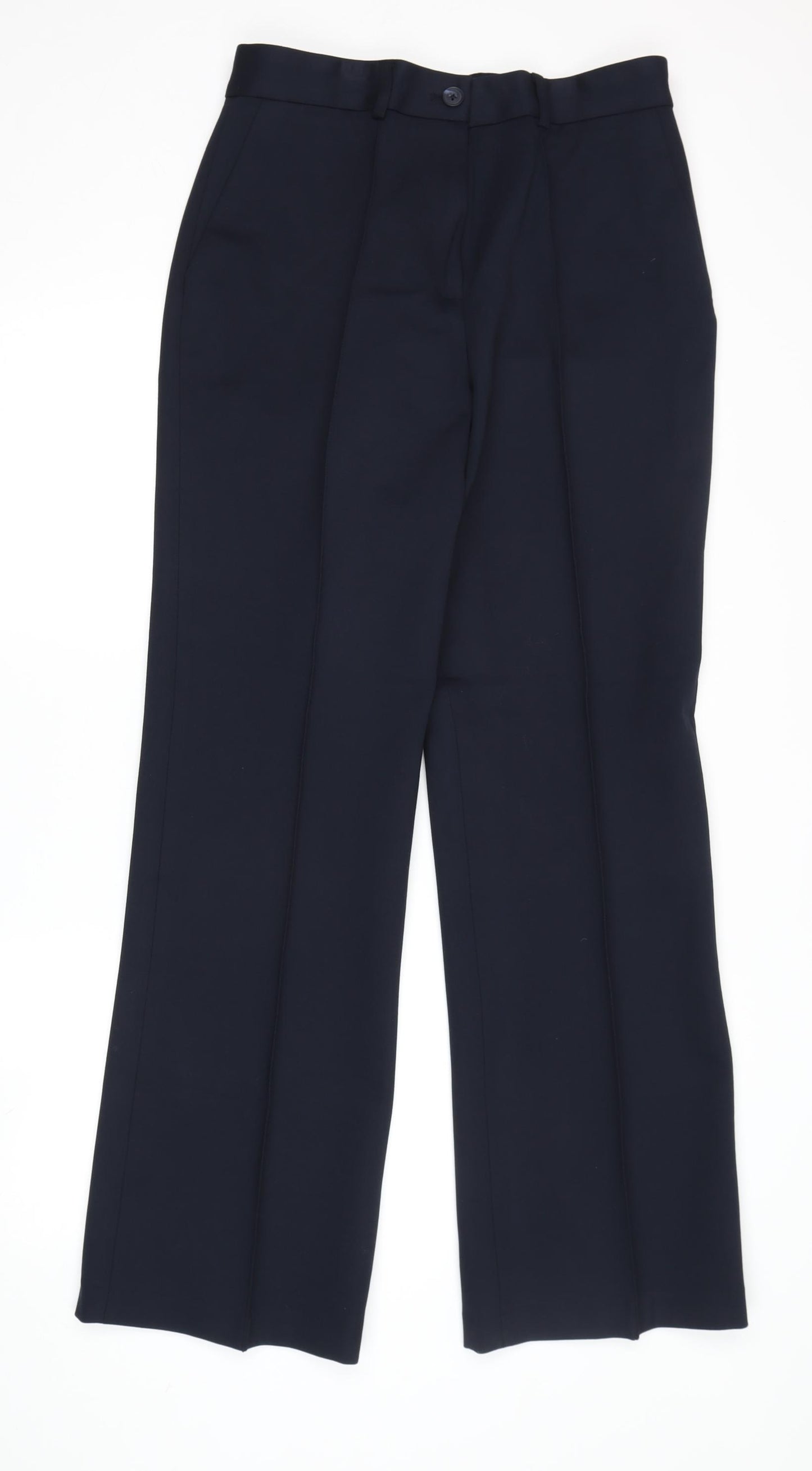 John Lewis Women's Black Straight Trousers Size 12