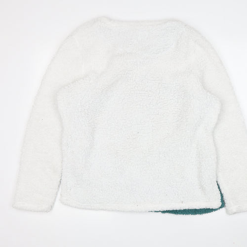 Disney Women's White Pullover Sweatshirt Size 10