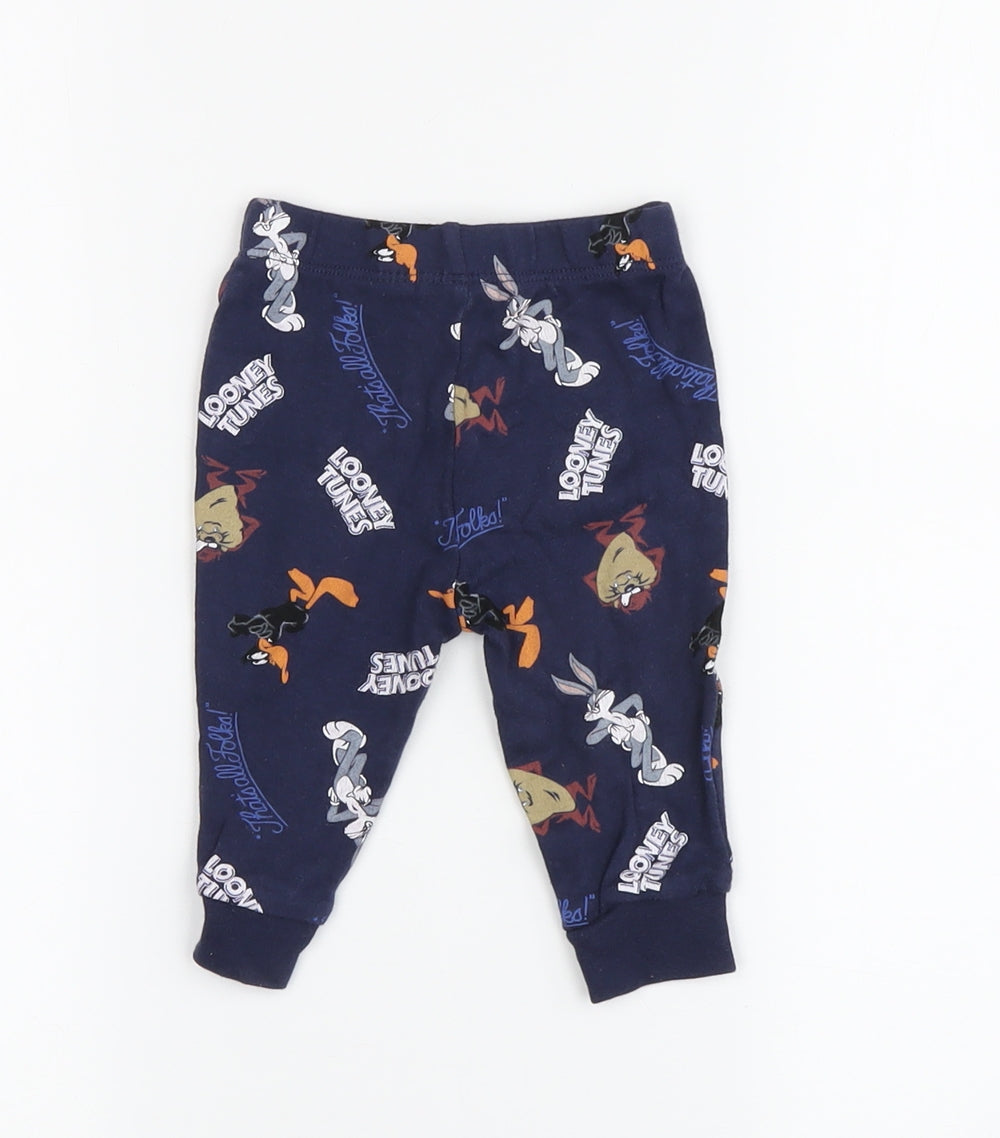 Pepco Unisex Baby Looney Tunes Jogger Trousers, Multicoloured, 3-6 Months