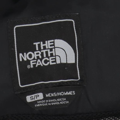 The North Face Men's Black Rain Coat, Size S, Hooded & Waterproof