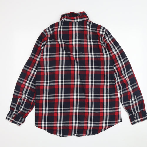Zara Women Multicoloured Plaid Button-Up Shirt