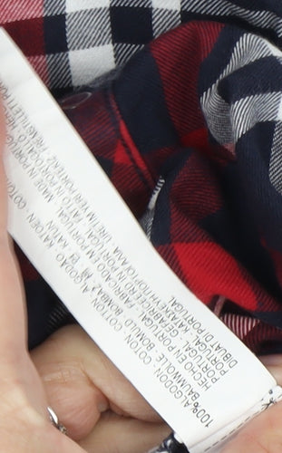 Zara Women Multicoloured Plaid Button-Up Shirt