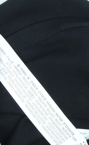 Zara Women's Black XS Bodycon Mini Dress, Party
