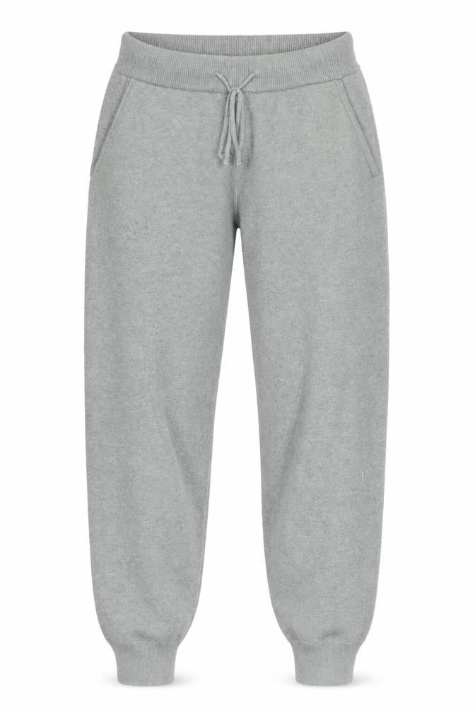 Front view of Oysho Women's Green Joggers - Medium, Elastic Waist