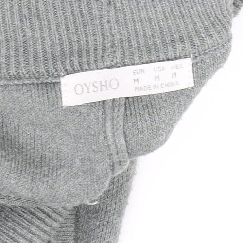 Oysho Women's Green Joggers - Medium, Elastic Waist