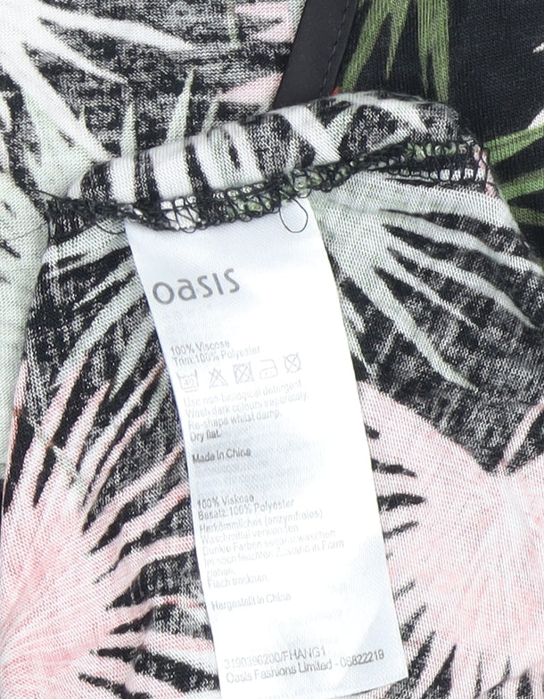 Oasis Women's Multicoloured Floral Tank Top M