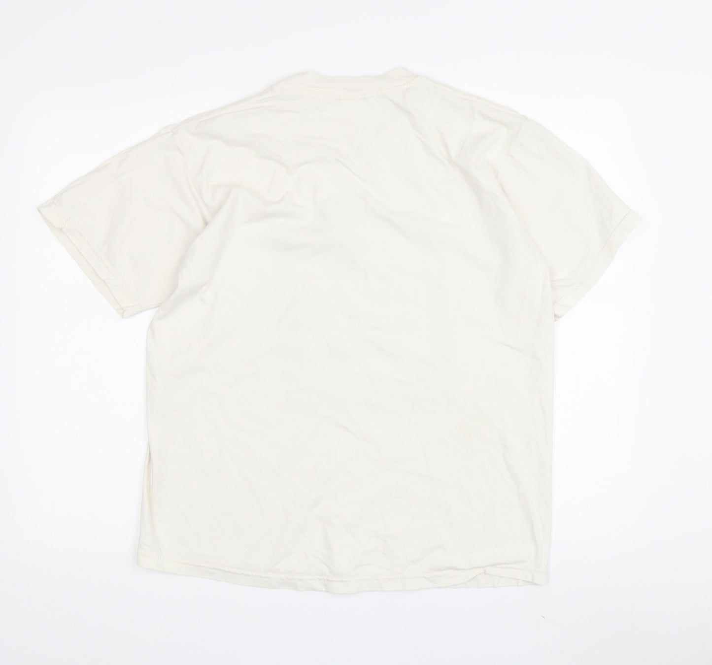 Past Times Men's White Quote T-Shirt One Size