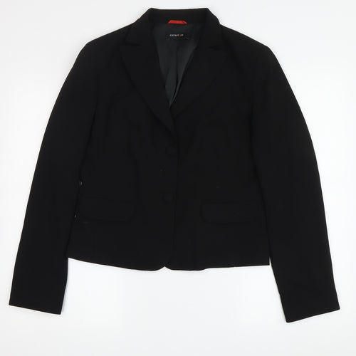 Caractère Women's Black Blazer, Size 14, Formal, Lined