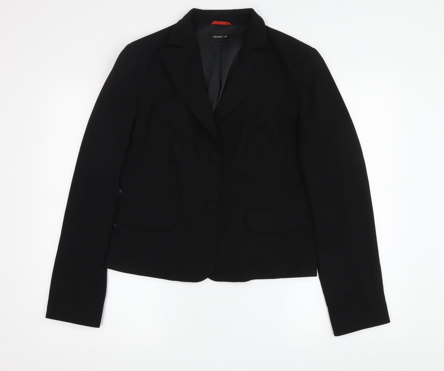 Caractère Women's Black Blazer, Size 14, Formal, Lined