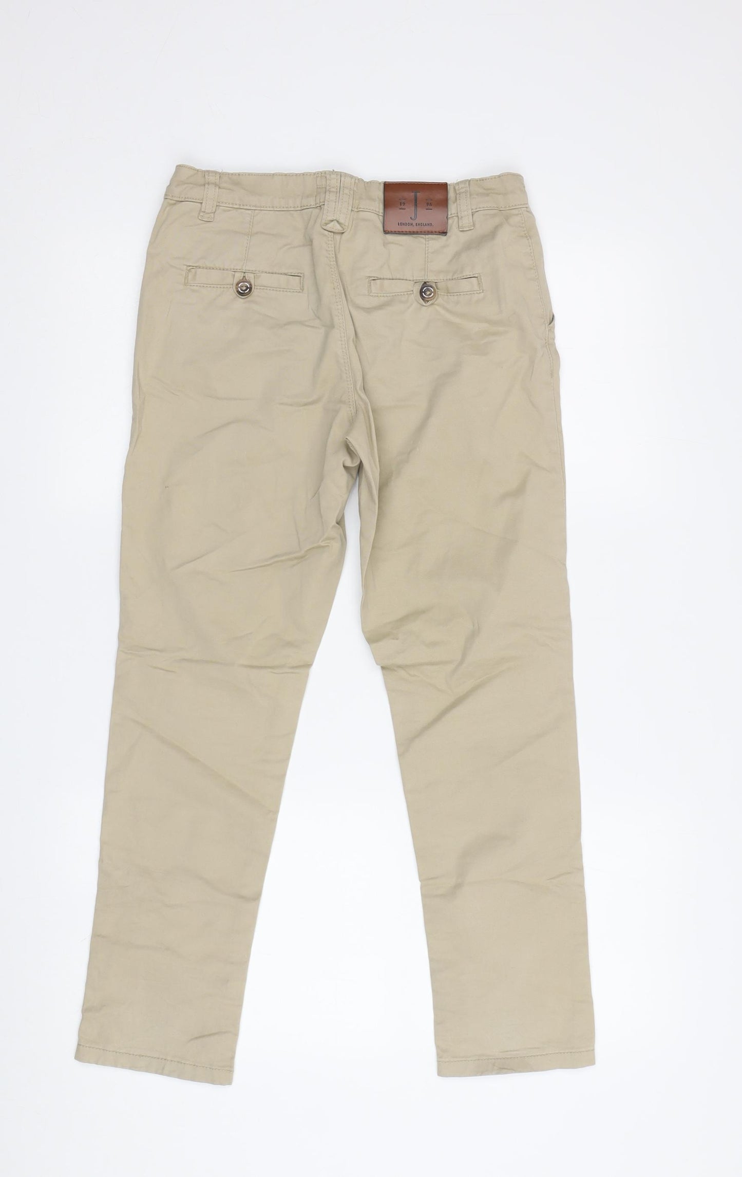 Jasper Conran Girls Beige Chino Trousers Size 10 Years