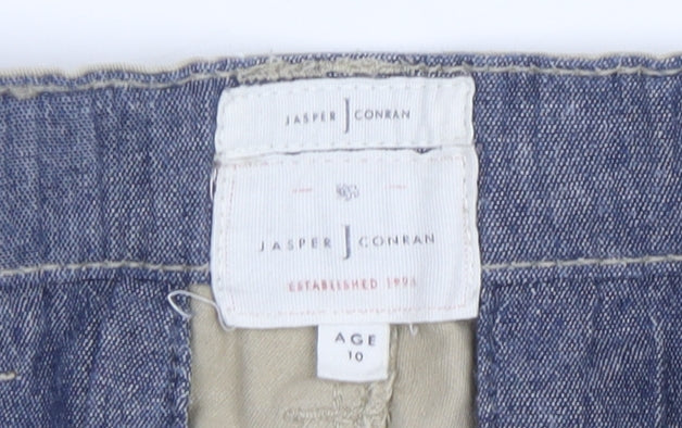 Jasper Conran Girls Beige Chino Trousers Size 10 Years