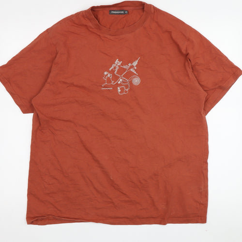 Craghoppers Men's Orange XL Cotton T-Shirt