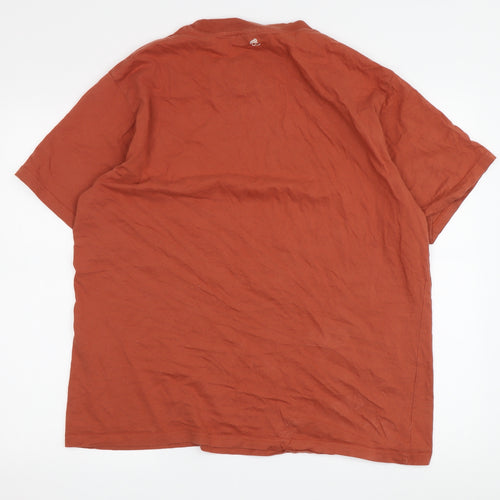 Craghoppers Men's Orange XL Cotton T-Shirt