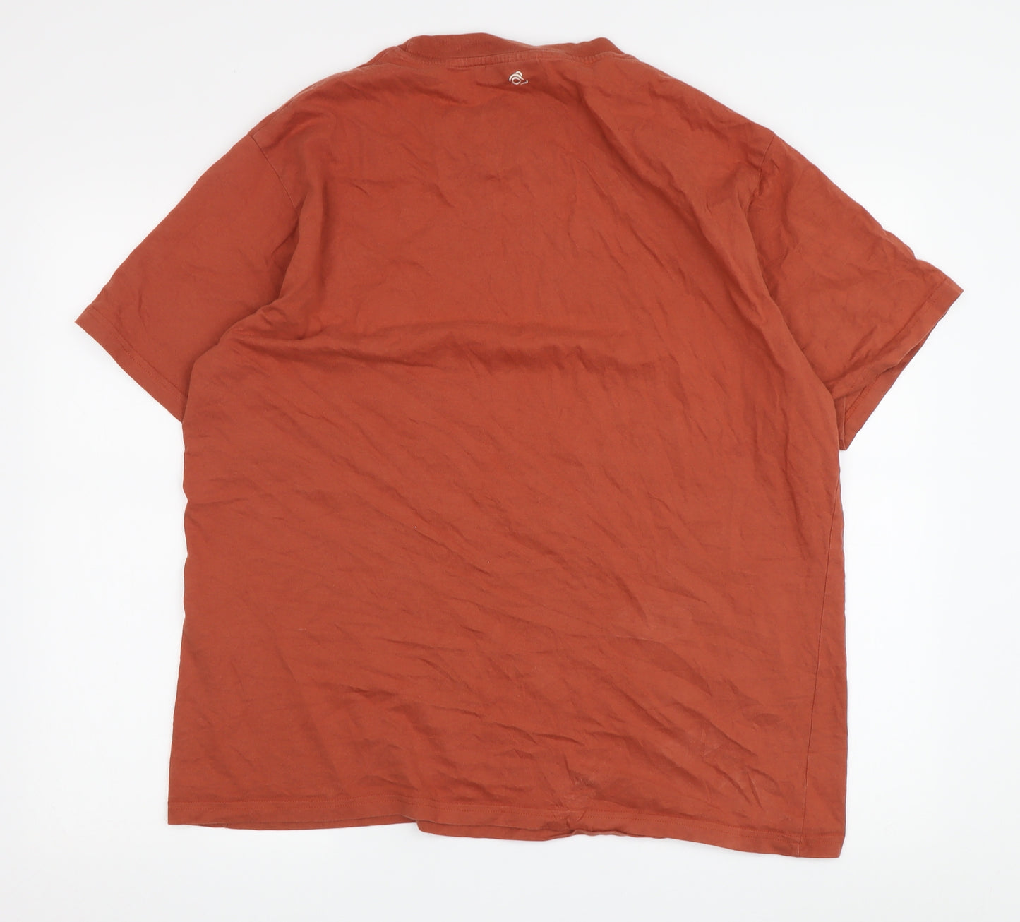 Craghoppers Men's Orange XL Cotton T-Shirt