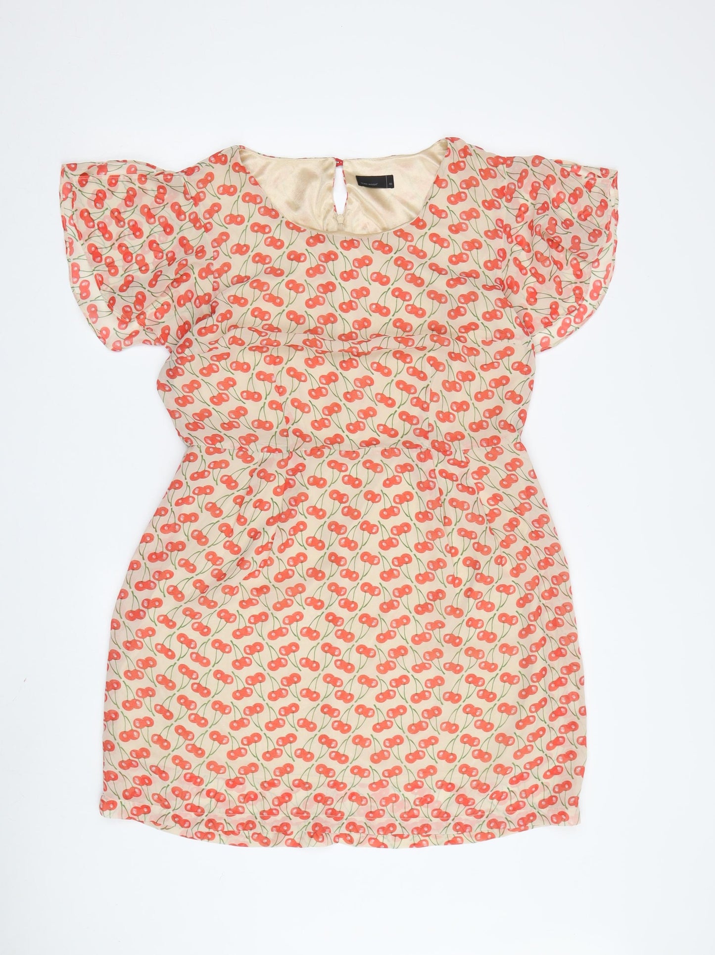 Vero Moda Women's Beige Short Shift Dress Size 12