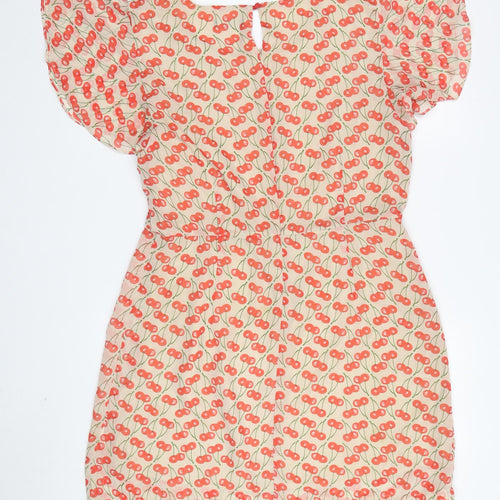 Vero Moda Women's Beige Short Shift Dress Size 12