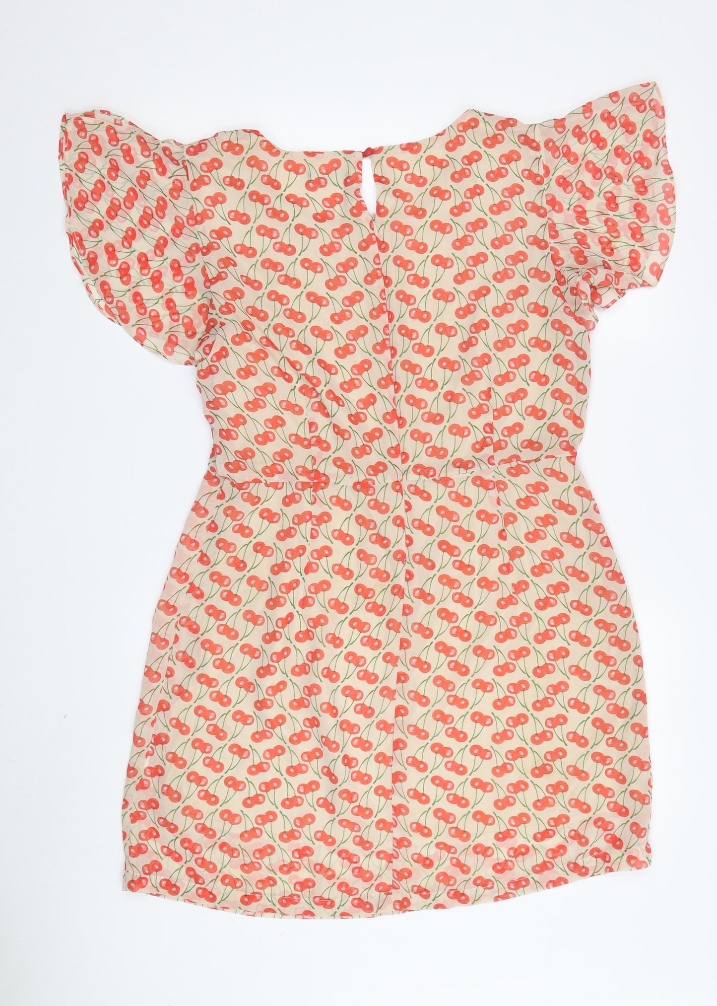 Vero Moda Women's Beige Short Shift Dress Size 12