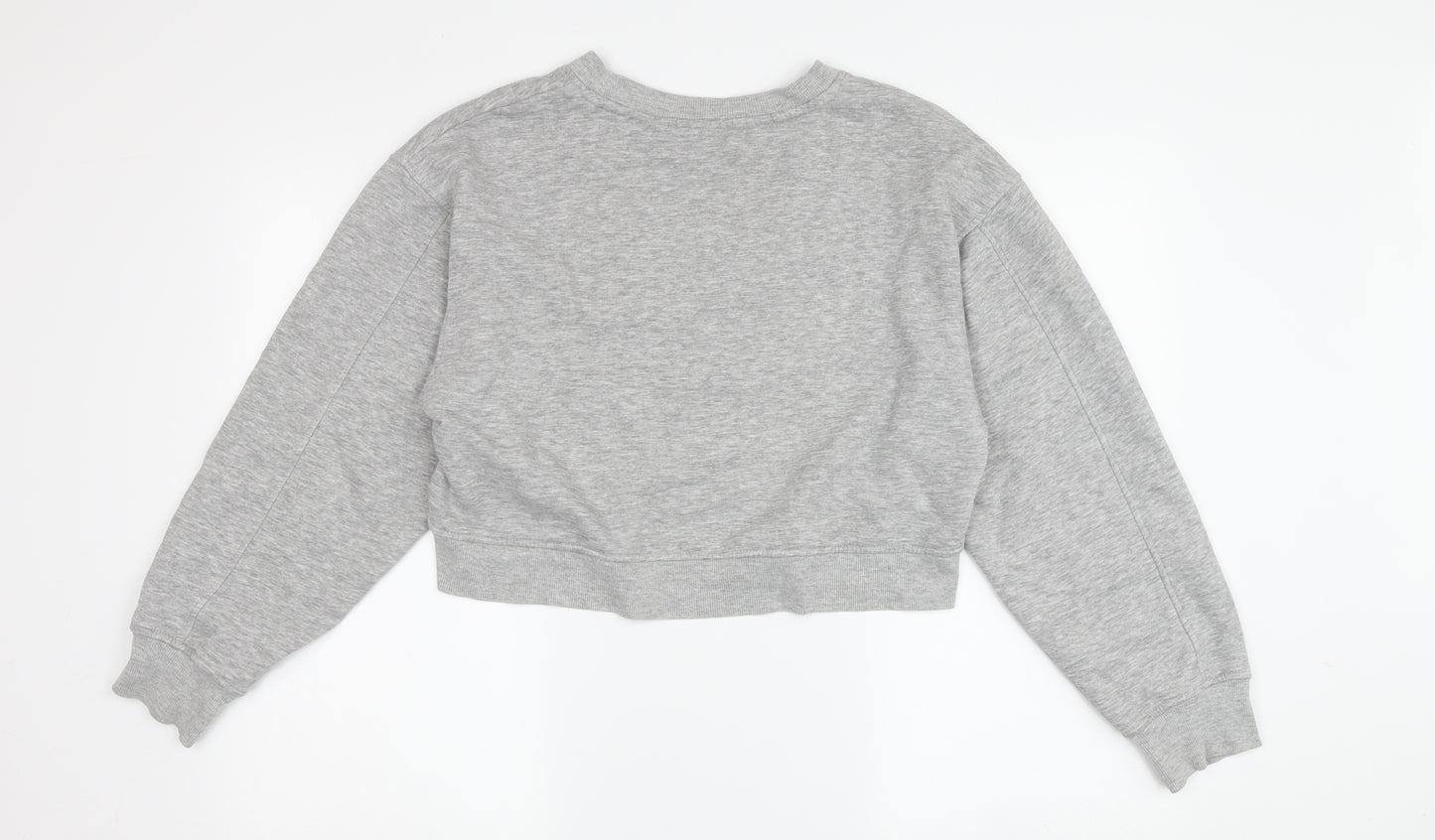 Zara Grey Women's S Pullover Sweatshirt