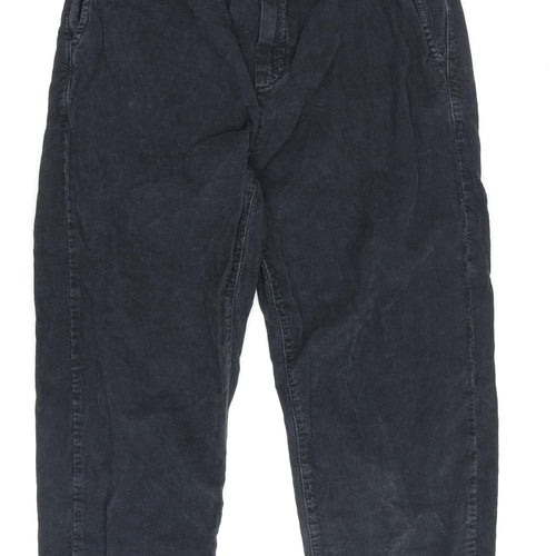 Urban Outfitters Men's Black Corduroy Trousers, Size 32