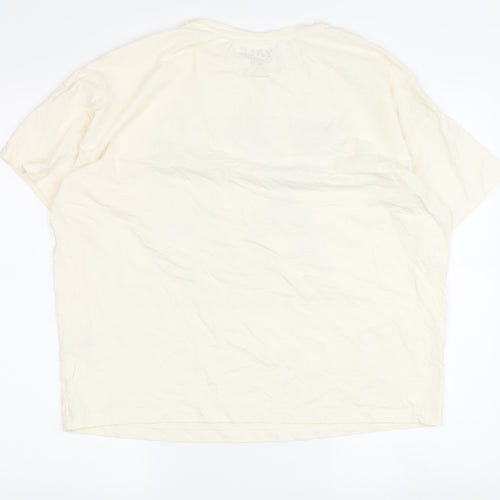 Yale University Ivory T-Shirt, Size 16, Unisex Adults