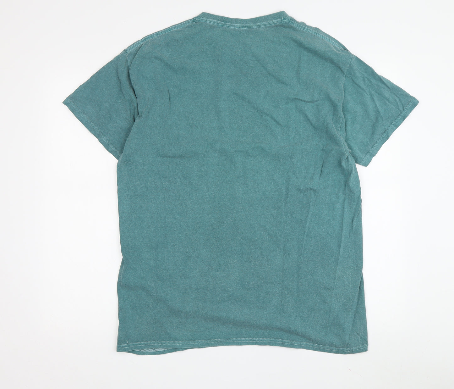 Urban Outfitters Men's Green Medium T-Shirt