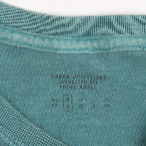 Urban Outfitters Men's Green Medium T-Shirt