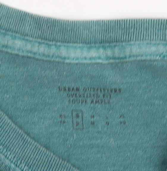 Urban Outfitters Men's Green Medium T-Shirt