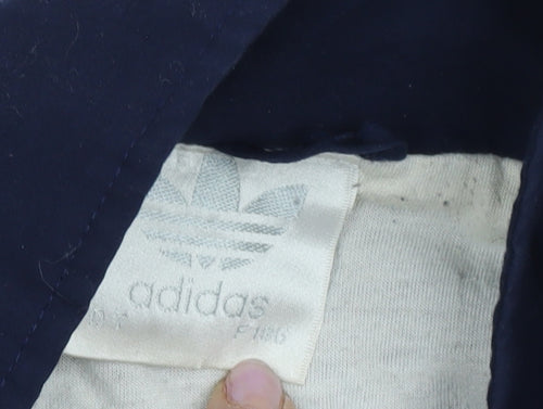 Adidas Men's Blue Track Jacket M - Sporty Style