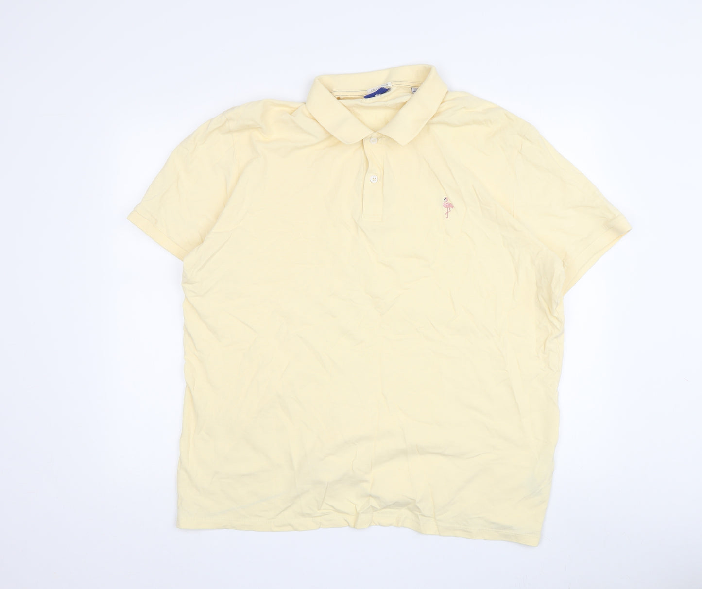 JACK & JONES Men's Beige 7XL Polo Shirt