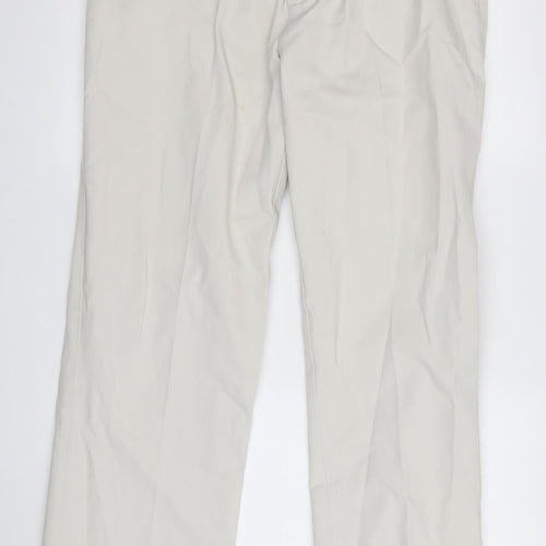 Cotton Traders Men's Beige Chino Trousers Size 34