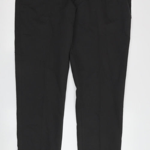 Marks and Spencer Men's Black Slim Fit Chino Trousers