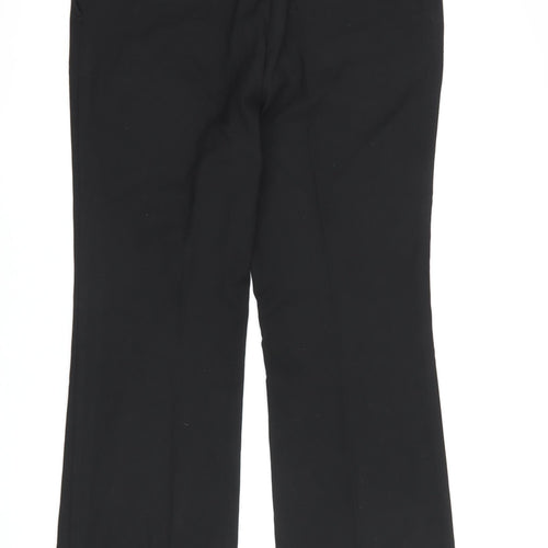 Next Women's Black Petite Trousers Size 10P - Business Casual