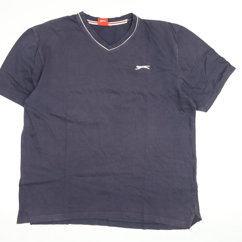Slazenger Men’s XL Blue V-Neck T-Shirt