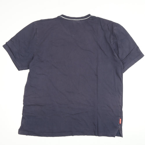 Slazenger Men’s XL Blue V-Neck T-Shirt